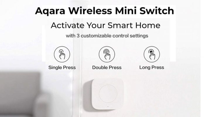 Công tắc thông minh Aqara Wireless Mini Switch