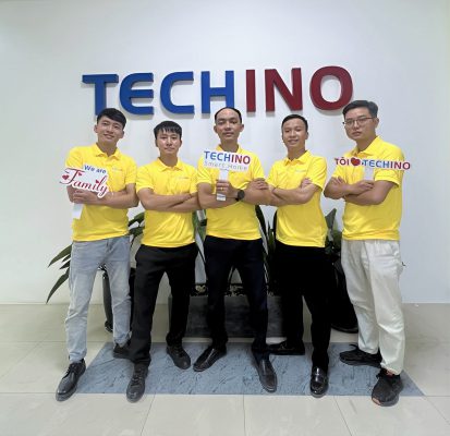 Nhân sự của phòng kinh doanh Techino SmartHome