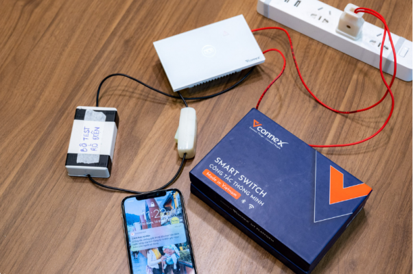 Dễ lắp đặt chính là điểm cộng của công tắc chống giật Vconnex