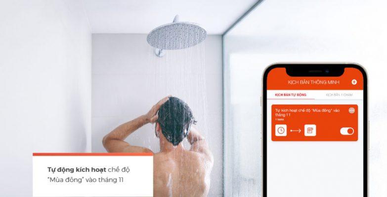 Chức năng hẹn giờ theo kịch bản
