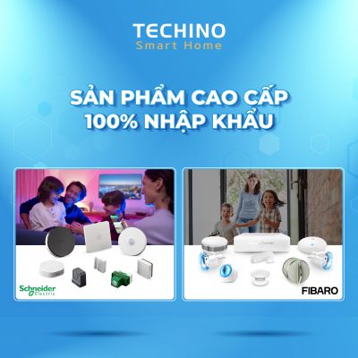 Techino SmartHome cam kết phân phối sản phẩm chính hãng