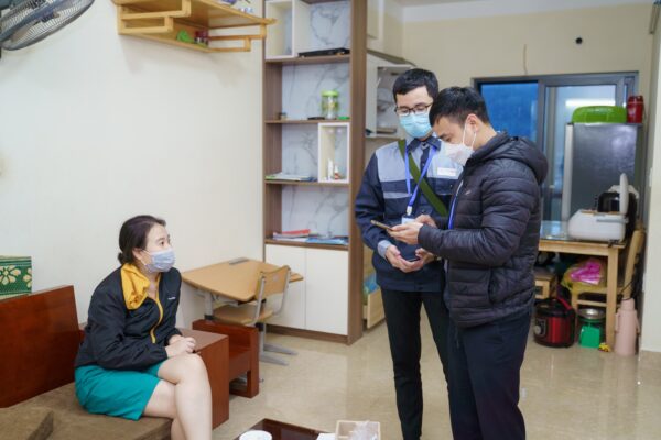 Chung cư thông minh do Techino lắp đặt