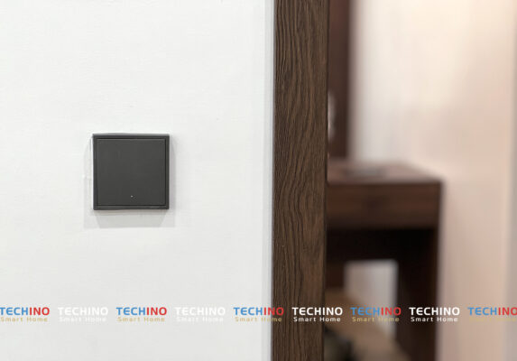 Công tắc Simon được lắp đặt trong biệt thự nhà anh Toàn