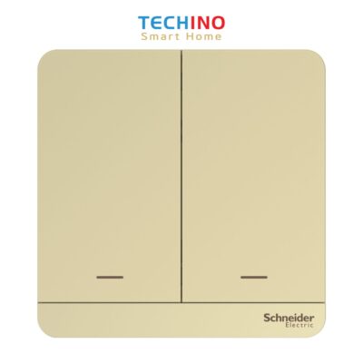 Công tắc zigbee màu vàng Schneider