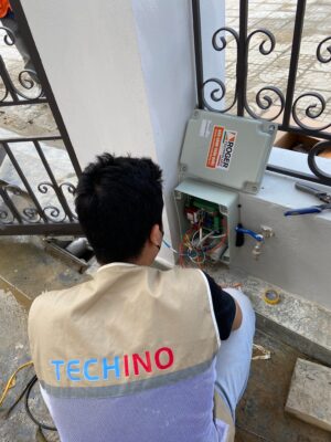 Techino SmartHome thi công hệ thống cổng tự động tại Vinh