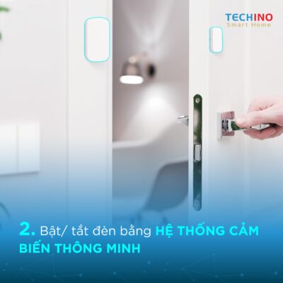 Bật/ tắt đèn bằng HỆ THỐNG CẢM BIẾN THÔNG MINH