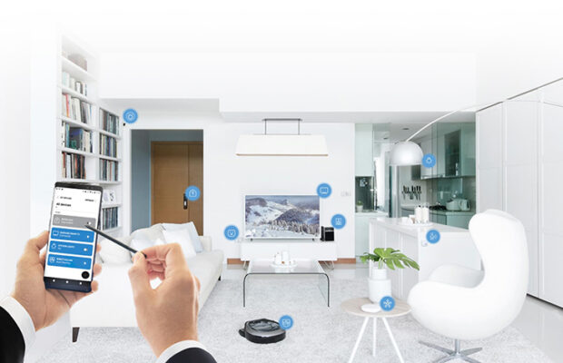 Điều khiển smarthome trên ứng dụng