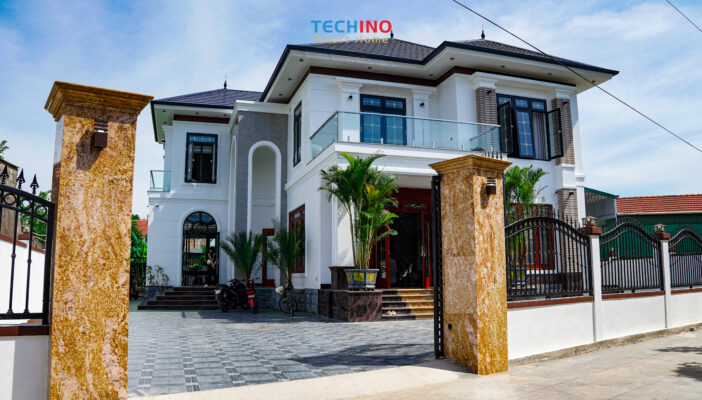 Công trình biệt thự thông minh tại Hà Tĩnh do Techino SmartHome thi công