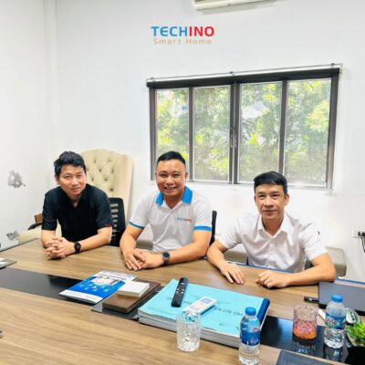 Techino SmartHome hợp tác với các đối tác uy tín trong ngành như Lumi, X Home, An Cường... 