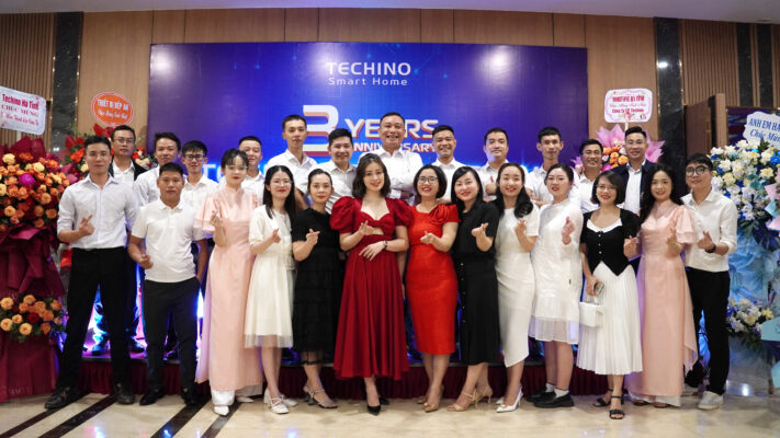 Nhân sự Techino SmartHome tham dự buổi lễ