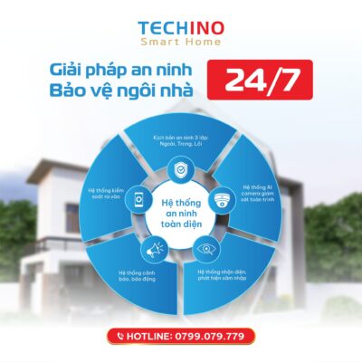 Giải pháp toàn diện bảo vệ ngôi nhà 24/7